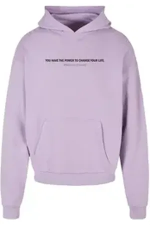 Merchcode Kapuzensweatshirt Herren WD - Believe In Yourself Ultra Heavy Hoody (1-tlg) lila 4XL