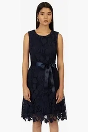 Kraimod Cocktailkleid aus hochwertigem Polyester Material blau 44