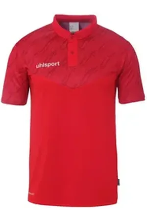 Uhlsport Poloshirt POLO SHIRT Progressive 28 (Trikot) atmungsaktiv, schnelltrocknend rot 128