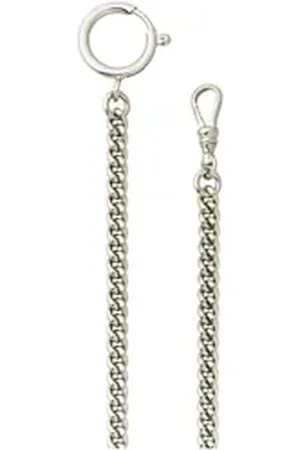 Regent Taschenuhrenkette P-47, Damen, Herren, unsisex, ideal auch als Geschenk, Schmuck Uhrenarmband silberfarben