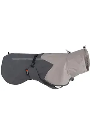Non-stop dogwear Hundejacke FJORD RAINCOAT 2.0 gray, Wind- und wasserdichter Regenmantel grau 90