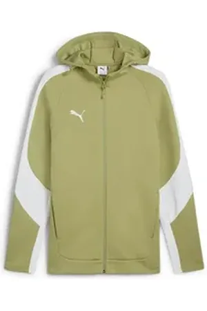 PUMA Sweatjacke Herren Sweatjacke EVOSTRIPE Hooded Jacket 659947 grün L