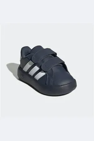 adidas Sportswear GRAND COURT 2.0 KIDS Klettschuh Design auf den Spuren des Superstar, für Kinder blau 25 EU