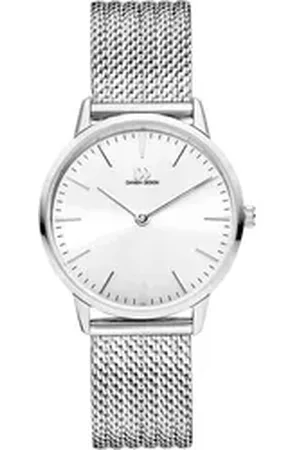 Danish Design Quarzuhr Damenuhr IV62Q1251 Akilia Silver Mesh Medium Edelstahl, (1-tlg)