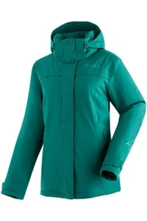 Maier Sports Funktionsjacke Lisbon Damen Jacke, warm wattierte Winterjacke, wind/wasserdicht, Regular Fit grün 25