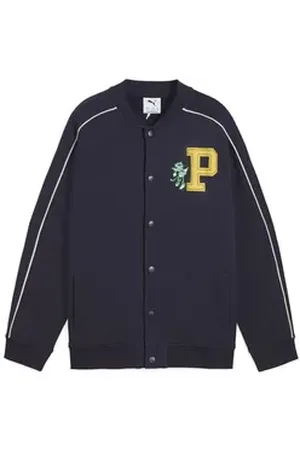 PUMA Sweatjacke T7 SUPER Bomberjacke Jungen blau 164