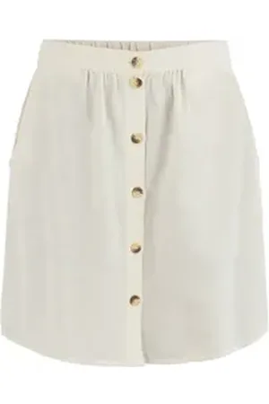 Pieces® Minirock PCSUNNA HW LINEN SKIRT L