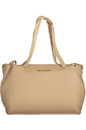 VALENTINO BAGS Umhängetasche, Elegante Beigefarbene Damenschultertasche mit Recyceltem Material beige