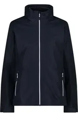 CMP Funktionsjacke WOMAN JACKET ZIP HOOD DETACHBLE INN.JACKET BLACK BLUE 42