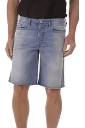 Diesel Jeansbermudas Bustshort 084CU Herren Jeans Bermuda Shorts blau W28