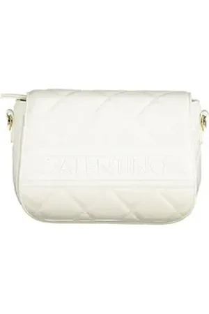 VALENTINO BAGS Umhängetasche, Elegante weiße Damenschultertasche mit verstellbarem Riemen