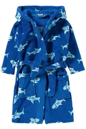 Playshoes Bademantel, Material: 100% Polyester - PES blau 158/164