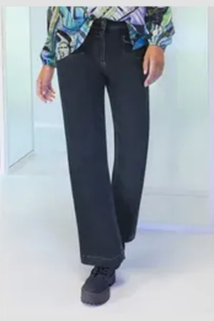 Bianca Stretch-Jeans MELBOURNE aus super elastischem blue Denim bunt 44