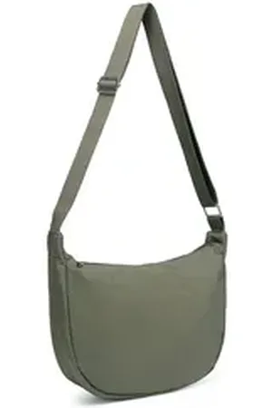 MISS LULÙ Schultertasche Damen Crossbody-Tasche im Halbmond-Design (1-tlg) grün