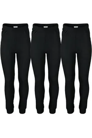 Black Snake Thermounterhose Thermounterwäsche Set für Kinder – Weich, atmungsaktiv & für Sport (3-St) Kinder Thermounterwäsche Unterhose schwarz 134-140