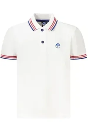 North Sails Poloshirt Stylisches Kinder-Poloshirt in Weiß mit Details 6A