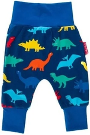 Toby Tiger Schlupfhose Hose mit buntem Regenbogen Dinosaurier Print bunt 56