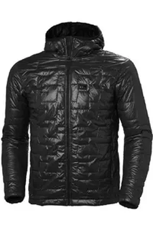 Helly Hansen Steppjacke Outdoorjacke Lifaloft Herren Kapuze leicht komprimierbar schwarz schwarz XL