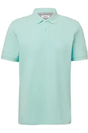 QS by s.Oliver Poloshirt Poloshirt aus Baumwollpiqué kurzarm, Kragen, Knöpfe, Logo 4XL