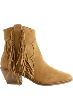 Next Forever Comfort® Western-Stiefelette mit Fransen Cowboy Boots (1-tlg) braun 36 EU