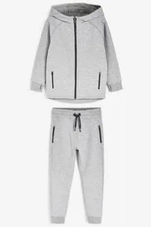 Next Jogginganzug Tech Sportswear-Set (2-tlg) grau 110 (5 J.)