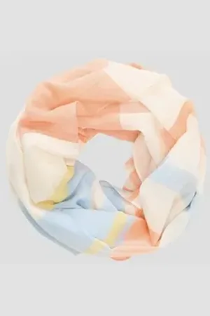 QS by s.Oliver Halstuch Loop-Schal aus Baumwolle beige