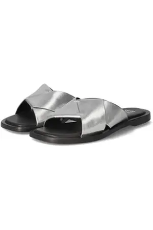 Bullboxer Pantoletten Pantolette silberfarben 40