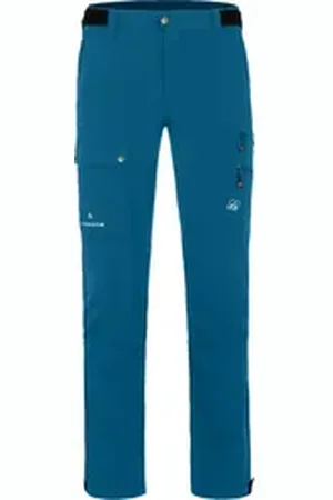 Bergson Outdoorhose BOGONG Herren Wanderhose, vielseitig, viele Taschen, Normalgrößen, Saphir bl blau normal | 56