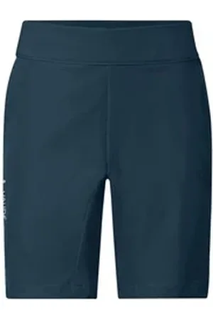 Vaude Funktionshose Kids Detective Stretch Shorts (1-tlg) besonders leichte Funktionshose für sportliche Aktivitäten blau 146/152