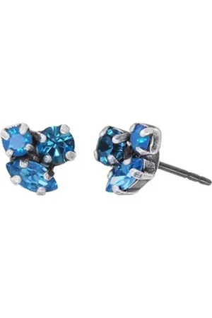 Konplott Paar Ohrstecker : Ohrstecker Daily Desire - dreifach blau