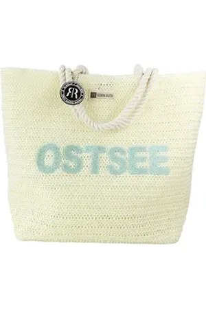 Robin Ruth Schultertasche Schultertasche Papier weiß (Schultertasche), Damen, Jugend Schultertasche Papier, weiß, creme ca. 47,5cm x ca. 37cm weiß