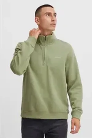 Blend Troyer BHHalfzip grün S