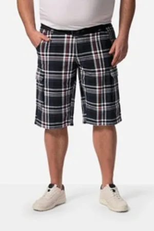 Boston Park Bermudas Cargobermuda Karo bis Gr. 74 rosa|rot 62