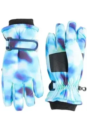 Next Skihandschuhe Ski-Handschuhe (1-St) blau 122-140 (7-10 J.)