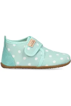 Living Kitzbühel Babyklettschuh Pauli Pünktchen Fresh Mint Slipper 20 EU