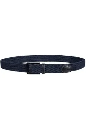 Hkm Strickschal Herren-Stretchgürtel -Liam- blau 110