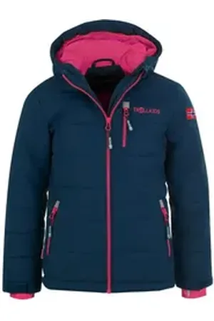 TROLLKIDS Skijacke Hemsedal XT blau 176