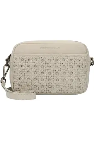 Cowboysbag Umhängetasche Morton, Leder grau