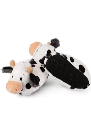 NICI Plüschfigur 49040 Hausschuhe Kuh Cowluna Gr. 38-41 GREEN