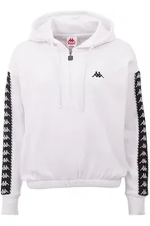 Kappa Kapuzenpullover Damen Kapuzenpullover Ivaine 309070 weiß L