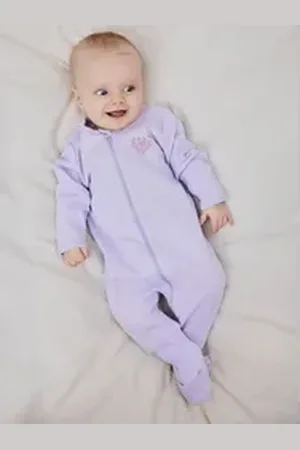 NAME IT Schlafanzug NBFNIGHTSUIT 2P ZIP FF PETIT FLOWER NOOS (Set, 2 tlg) lila 68