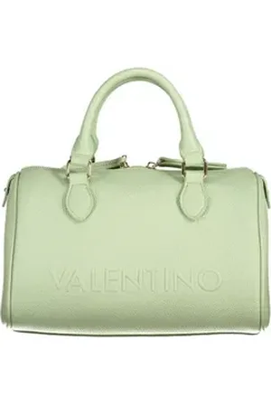 VALENTINO BAGS Umhängetasche, Elegante grüne Damentasche – Vielseitig & nachhaltig mit Logo-Akzen