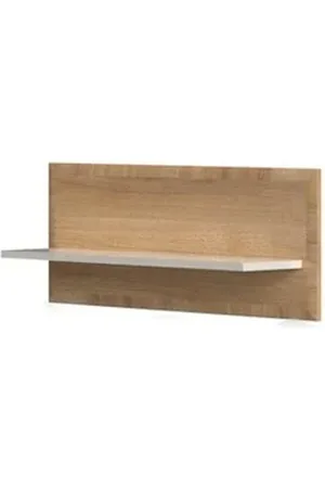Home Affaire Wandregal Gala, Ablage in Beigeton UV-lackiert kratzfest, hochglänzend beige|weiß 92 cm x 35 cm x 21 cm