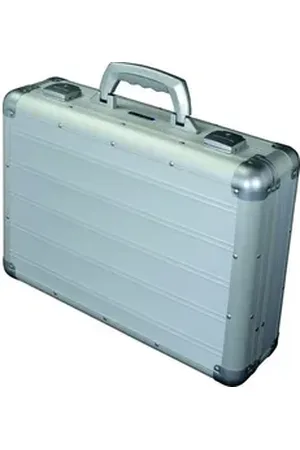 Alumaxx Aktentasche Attache-Laptopkoffer Venture silber matt silberfarben