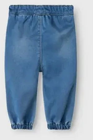 NAME IT Tapered-fit-Jeans NBFRose (1-tlg) Drapiert/gerafft blau 56