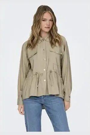 ONLY Funktionsjacke (1-St) grau XS