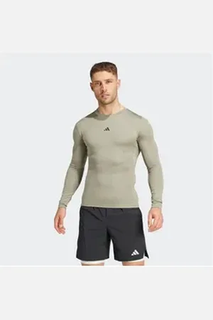 adidas Performance Funktionsshirt TF LS TEE grün XXL