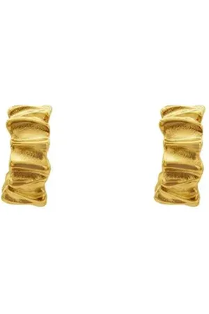 Heideman Paar Ohrstecker Felix goldfarben (Ohrringe, inkl. Geschenkverpackung), Creolen Männer goldfarben