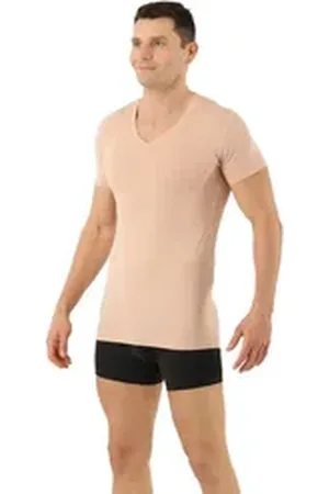 ALBERT KREUZ Unterhemd Funktion Cool Klima V-Neck (kein Set, kein Set) beige M