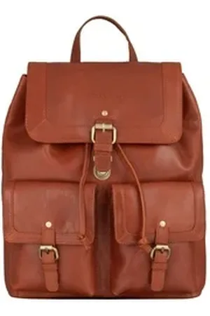 STILORD Notebook-Rucksack "Nora" Großer Lederrucksack Vintage für Damen und Herren